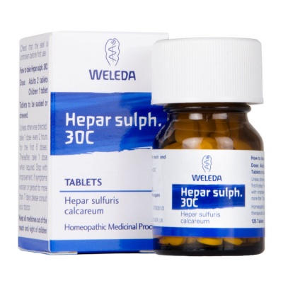 Weleda Hepar Sulf. 30C 125 tabs